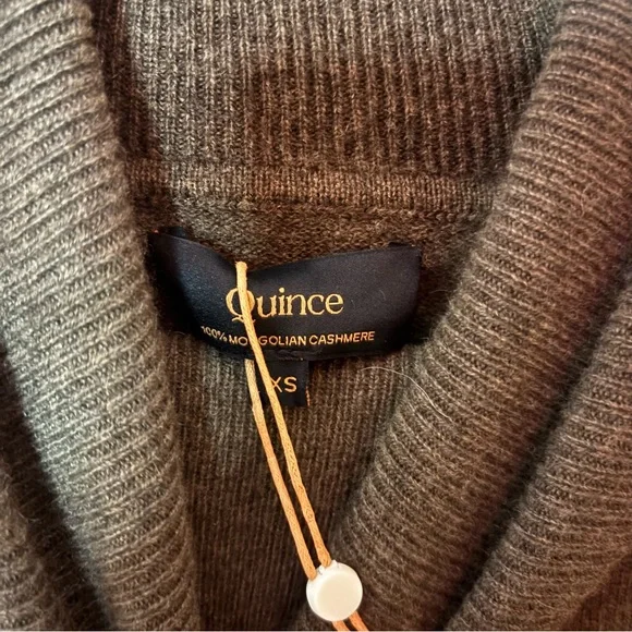 Mongolian Cashmere Turtleneck Sweater Dress - Picture 3 of 4